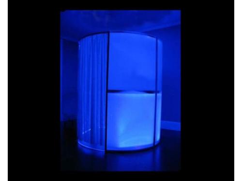 Cabina iluminada para fotos