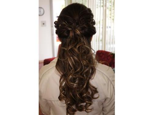 Peinado para cabello largo