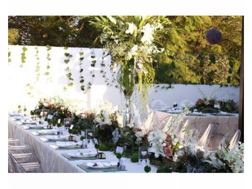 Montaje para el banquete de tu boda