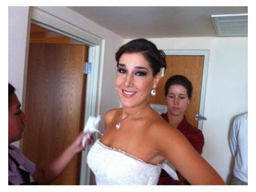 Maquillaje y peinado para novias
