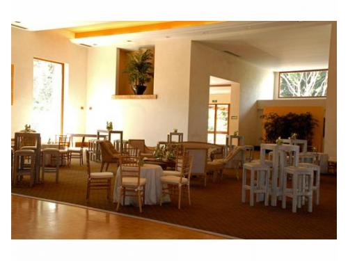 Salón para bodas alfombrado