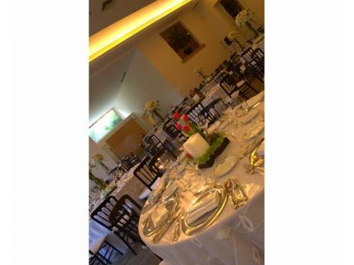 Presentación de las mesas impecable