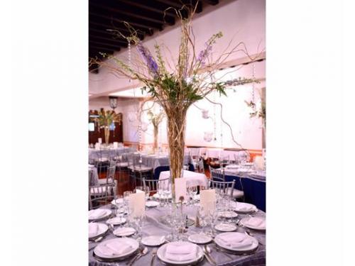 Centros de mesa altos