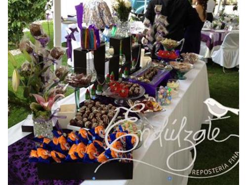 Barra de dulces típicos