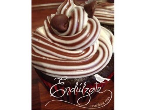 Cupcake de chocolate