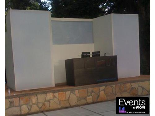 Escenario del dj