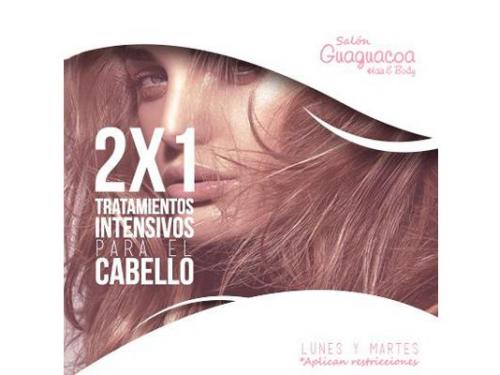 Lunes y martes tratamientos al 2x1