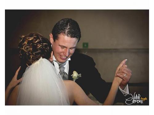 Felicidad de los novios