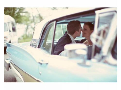 Novios en el interior