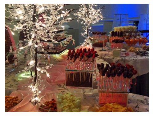 Frutas bañadas de chocolate