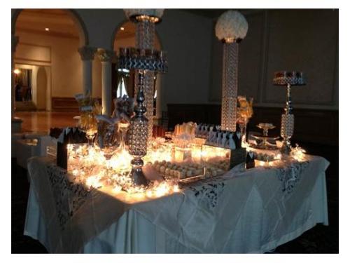 Vista completa del montaje de mesa