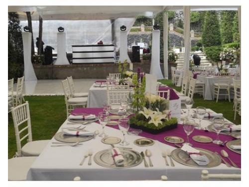 Elige el mobiliario en tu boda