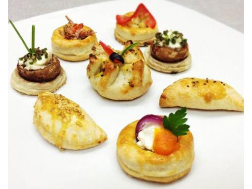 Canapés de recepción