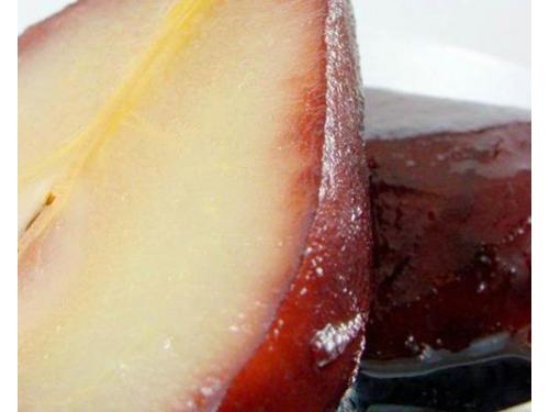 Frutas caramelizadas