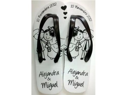 Sandalias divertidas