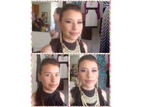 Maquillaje antes y despues 2