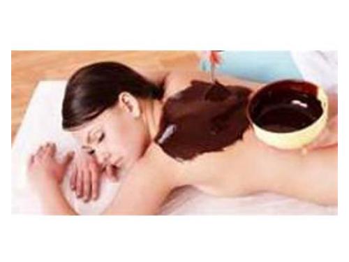 Masaje con chocolate