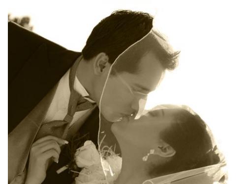 Fotografía color sepia