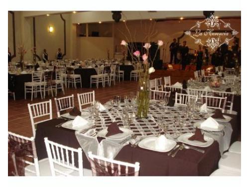 Montajes con sillas tiffany