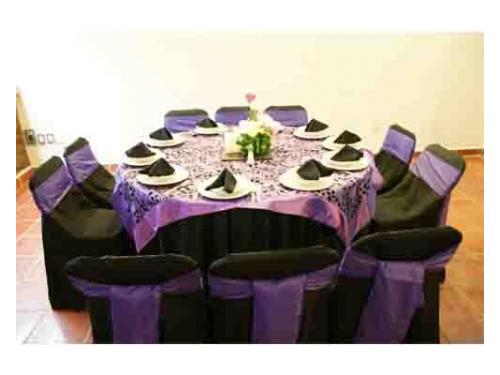 Decoración de mesa personalizada