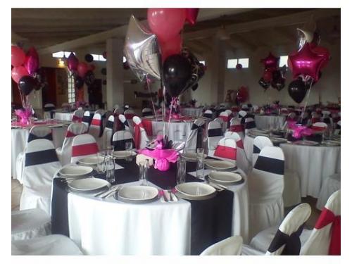 Decoración para tu banquete