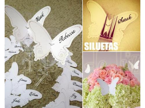 Decoración con siluetas