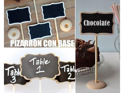 Pizarrón con base