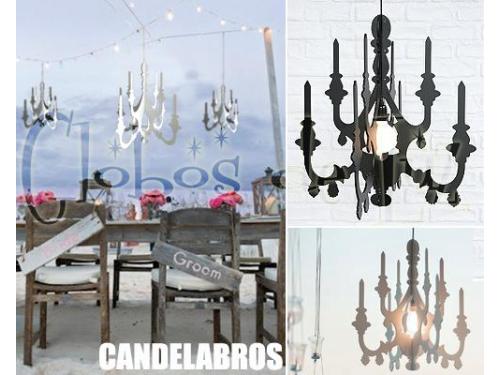 Decoración candelabro