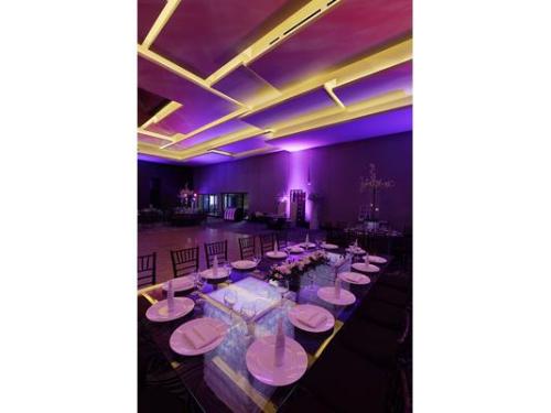 Mesas rectangulares de cristal