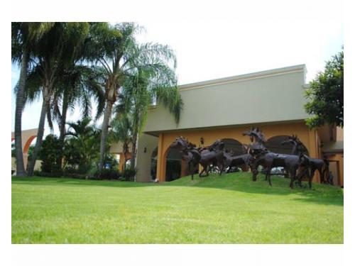 Amplios jardines para boda