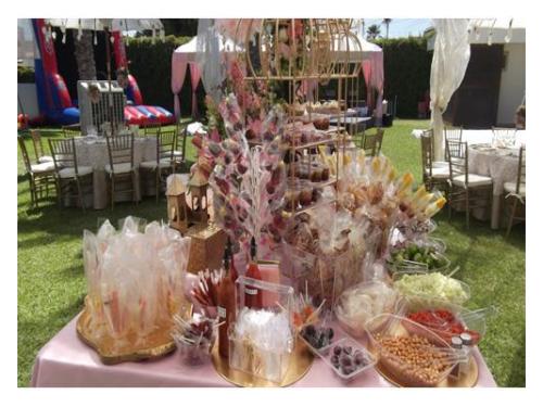 Gran variedad de postres