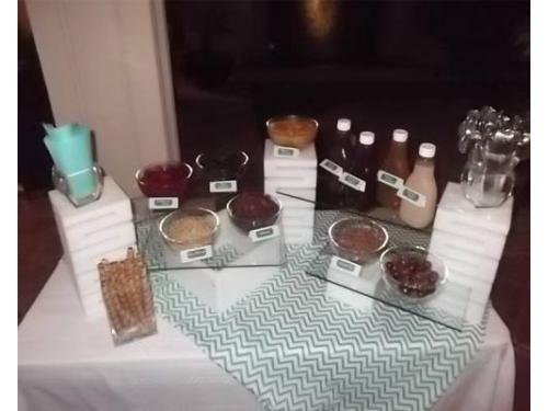 Barras de diferentes productos