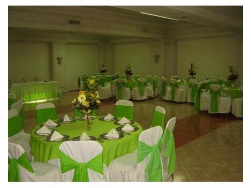 Elige el color de la mantelería