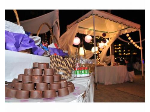 Barra de postres y dulces