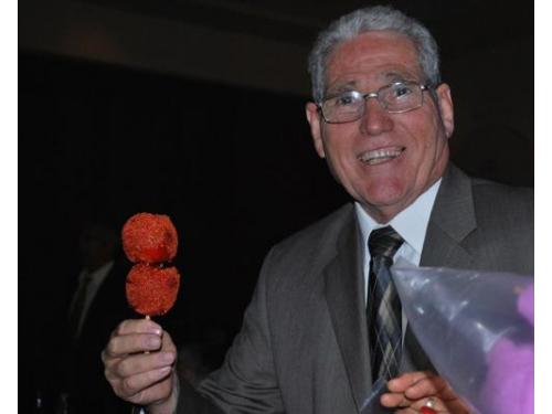 Manzanas con caramelo para saborear