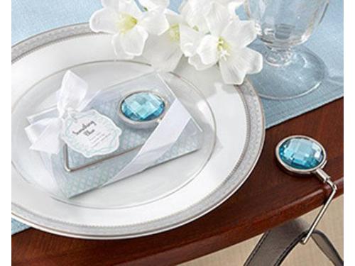 Sujetador de bolsa azul