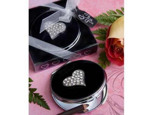 Espejo figura de corazón