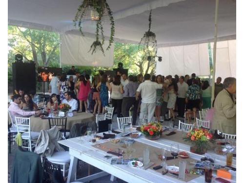 Pista de baile llena