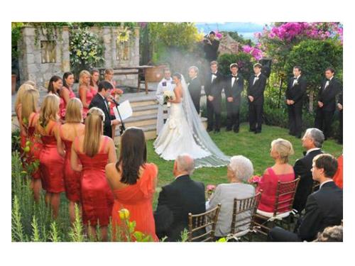 Boda en el jardín