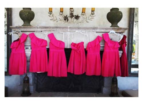 Vestidos de damas color rosa
