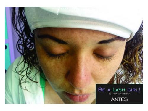 Extensiones de pestañas