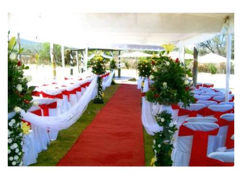 Decoración para ceremonia