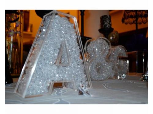 Letras personalizadas de los novios