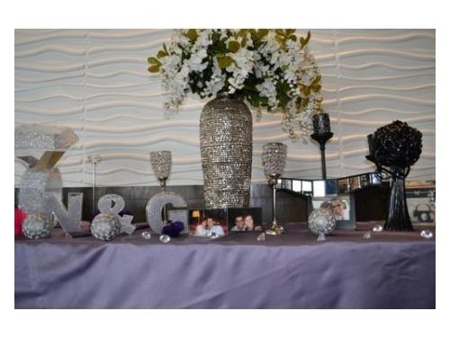 Ambientación del lugar de tu despedida