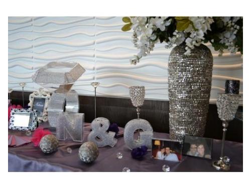 Letras personalizadas de los novios