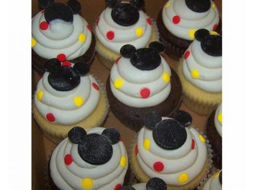 Cupcakes mickey mouse