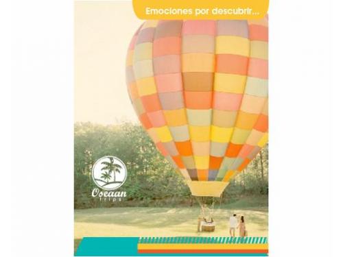 Viaje en globo aerostático