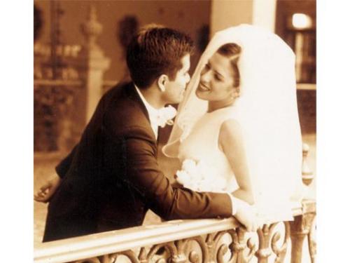 Fotografía para bodas en color sepia