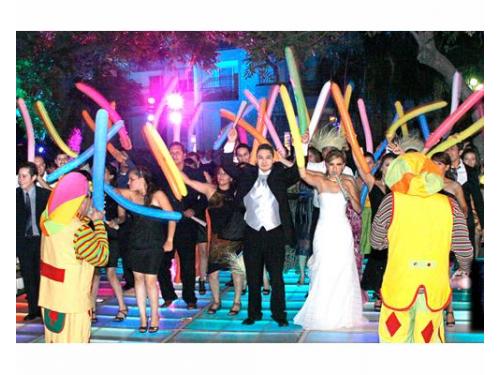 Diversión durante la fiesta