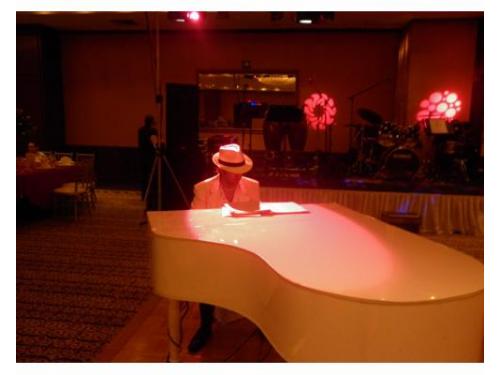 Pianista grupo musical zeus